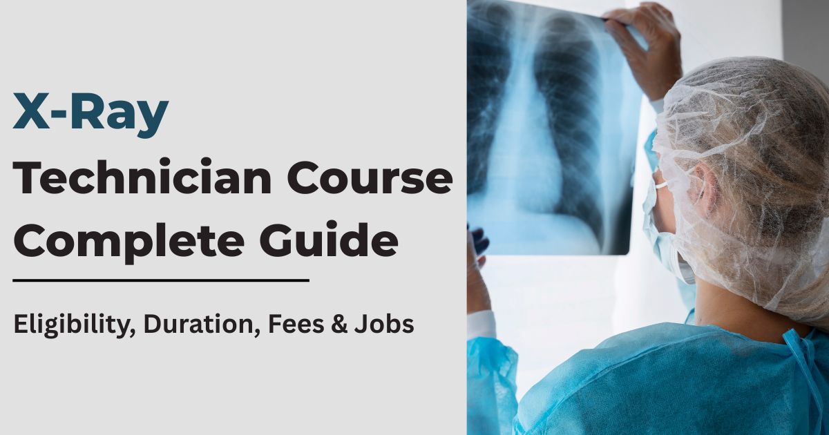 M.Sc. in X-ray Technician